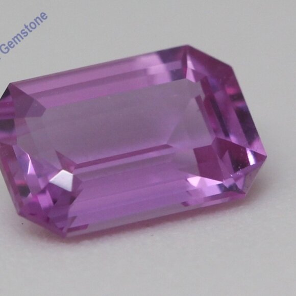 Emerald Natural Loose Sapphire (1.53 Ct Pink Vs2) Gia C53000108 - Picture 3 of 6